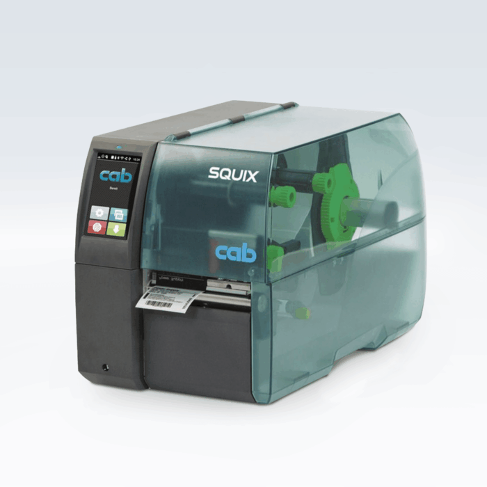 cab SQUIX 4.3 Etikettendrucker – Industrie Thermotransferdrucker bis 104 mm Druckbreite