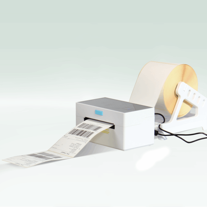 DL-203 Thermodirekt-Etikettendrucker für Versandetiketten – kompatibel mit DHL, UPS, DPD und GLS