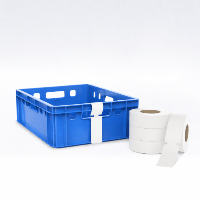 HDPE Schlaufenetiketten für E2 Kisten